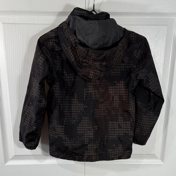 The North Face Kids Black and Green Raincoat - Picture 2 of 5